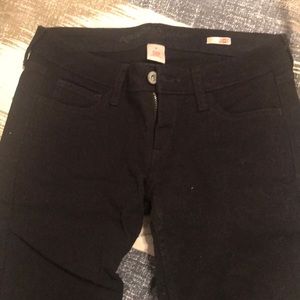 Arizona Jean Co, black super skinny jeans.